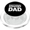 Emotional Support Dad Do Not Pet Gifts Supporto emotivo papà PopSockets PopGrip per MagSafe