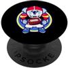 FreddyKoala Calcio Americano Bambini Koala I animali divertenti | Sport PopSockets PopGrip Adesivo