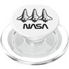 Nasa Felpa Triple Rocket della NASA PopSockets PopGrip per MagSafe