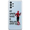 Ert Group custodia per cellulare per Samsung A13 4G originale e con licenza ufficiale Marvel, modello Spider Man 024 adattato in modo ottimale alla forma dello smartphone, parzialmente trasparente