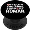 Emotional Support Human Do Not Pet Gifts Supporto emotivo Umano PopSockets PopGrip Adesivo