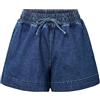 Pieces - Pcbillo HW Pull Up Denim Shorts, Pcbillo HW - Pantaloncini di Jeans con Linguetta Donna
