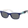 Polaroid P0300 Y2, Occhiali da Sole Unisex - Bambini, Blu (T6D/Y2 Blue Camublu), 43