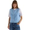 Cecil Gilet da donna 2200680 Teddy con dettagli in softshell, Easy Blue, XXL