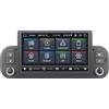 MAVYULQEF Autoradio Linux Avvio Lampo Compatibile Fiat Panda 2013-2020 | Installazione Rapida | CarPlay/Android Auto Wireless/FM/AM/RDS/USB | DSP 100W |