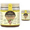 Grezzo Raw Chocolate Preparato per Gelato alla Nocciola Senza Zucchero - Senza Gelatiera, Facile e Veloce - Con 54% di Frutta Secca - Senza Lattosio e Glutine - Confezione da 2 per 1000g di gelato