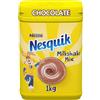 Nesquik Milkshake in polvere aromatizzato al cioccolato, con vitamina C e D, barattolo da 1 kg (confezione da 1)