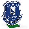 FOCO Con licenza ufficiale Everton FC modello di logo BRXLZ da costruire con mattoncini 3D