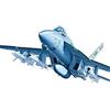 Italeri 0083 - F/A-18e Super Hornet Model Kit Scala 1:72