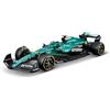 Burago Bburago F1 Aston Martin AMR25#18 Stroll con personaggio pilota (2025) - Modellino auto Formula 1 scala 1:24, auto da collezione fedele auto giocattolo a partire dai 14 anni (18-28071S)