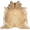vidaXL Vloerkleed 180x220 cm echte koeienhuid beige