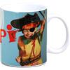 Logoshirt® Pippi Calzelunghe I Pirata I Tazza da caffè in porcellana, 300 ml I Lavabile in lavastoviglie I In confezione regalo colorata I Design originale su licenza