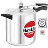 Hawkins Classic - Pentola a pressione in alluminio, altezza 8 litri, confezione con libro di cucina LSL