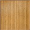 vidaXL Vloerkleed vierkant 100x100 cm bamboe naturel