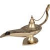 JMD Handcrafted Incensiere in ottone a forma di lampada di Aladino, 10-Zoll-