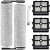 Turiueba Ricambi per Tineco Floor One Stretch S6 / Switch S6 / S7 Stretch Ultra / S9 Artist / S7 Master/ S6 Stretch Steam/Lite / i6 Stretch / i5 Stretch Aspirapolvere Accessori, 2 Spazzole a Rullo + 3 Filtro