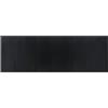 vidaXL Tappeto Rettangolare Nero 100x300 cm in Bambù