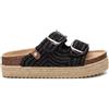 REFRESH - Sandali Donna Nero - Scarpe comode e versatili - Moda casual - Modello 17272002 (Misurare 41)