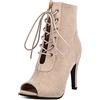 Ceciloroda Moda Danza Scarpe Heeled per donne Heel Height 2.75' / 3.94' / 4.33'