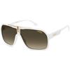 Carrera Occhiali da Sole 1014/S White 64/10/135 Uomo