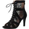 Ceciloroda Moda Danza Scarpe Heeled per donne Heel Height 2.75' / 3.94' / 4.33'