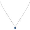 Morellato Collana da donna in argento riciclato al 925% con zirconi, collezione Tesori SAIW191