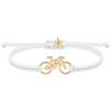 Shopsphère DISTRIBUTION Bracciale Bici | Gioielli Bici | Ciclismo | Regali Bici Donna Uomo Ragazza Ragazzo | Braccialetti Royal Evening Bike