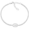 Amen Bracciale Tennis Donna Argento 925 Gioiello Miracolosa trendy cod. BTMISMBBZ16