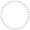 PEARLS & COLORS - Collana di perle coltivate d'acqua dolce 12-13 mm - TAGLIA ECCEZIONALE - Qualità AAA+ - Disponibile in oro giallo e bianco - Gioielli da donna