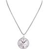 Generic Collana unisex con ciondolo a forma di chiave di Salomone, Quarto Pentacolo di Giove, da uomo, Sigilli dei Sette Arcangeli