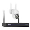 ANNKE Set di telecamere di sorveglianza da 5 MP, per esterni, Wi-Fi, 16 CH 4 K NVR con 1 x 5 MP, visione notturna a colori, audio bidirezionale, riconoscimento intelligente delle persone