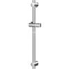 Chiluxendo Colonna Doccia Acciaio Inox, Saliscendi Doccia Regolabili in Altezza, Supporto Soffione per Montaggio a Vite(Argento, 59cm)