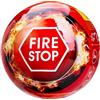 KRAFT&DELE Sfera Estintore Automatico Fire Stop, 2 kg, Classi A, B e C, Diametro 16,5 cm, Copertura 5 m³