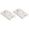 FAAC 2 FAAC XT2 868 SLH - Telecomando per garage, XT2-868-SLH, colore: bianco
