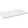 vidaXL Piatto Doccia in ABS Rettangolare Bianco 70x120 cm