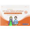 Sternchenverlag GmbH Ich kann Sätze schreiben Teil 1 Mein Sternchenheft für die 1. und 2. Klasse: Schülerarbeitsheft zum selbstständigen Schreiben zu Bildern