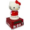 CARTOON Lampada 3D con sveglia Hello Kitty luce notturna a led da comodino personaggio tridimensionale con sveglia digitale integrata
