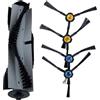 Honseadek Set di spazzole laterali di ricambio per aspirapolvere robot, per Silvercrest SSR1 SSRA1 A9 A7 A80 Plus A10s L100, accessori per la pulizia profonda