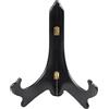 WOVEBIUS Cavalletto pieghevole in legno per piatti e tazze da tè, 20,3 cm, 20,3 cm