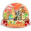 Quwsne Calamita per frigorifero Bologna Italia, souvenir di viaggio in città, regali turistici, 3D, monumenti classici, artigianato fatto a mano, decorazione per la casa -3678