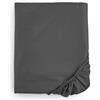 Intrecci Home Lenzuolo con Angoli 1 Piazza e Mezza, Lenzuolo Sotto in Raso di Puro Cotone Satin, 120x200+30cm, Made in Italy, Morbidezza Suprema, Elegante e Confortevole, Tinta Unita