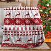 KXHHYB Coperta natalizia 130x150cm,coperta divano natalizia, coperta natalizia matrimoniale morbida e calda, per divano, ufficio, viaggi all'aperto (F,130x150cm)