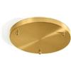 Perenz Rosone Multicavo Metallo 3 Fori Ottone Brunito
