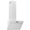 vidaXL Wandafzuigkap 60 cm staal en gehard glas wit