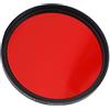 Phefop Filtri Filtro Fotografico Rosso Filettato in Vetro Ottico con Rivestimento Nano Multistrato, Telaio in Lega di Alluminio per Obiettivi DSLR Che Migliorano i Toni Rossi e il Contrasto (58MM)