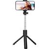 Phefop Treppiede del Telefono Supporto Pieghevole Selfie Stick Portatile Selfie Stick con Telecomando Bluetooth 360 Rotazione Allungabile Treppiede del Telefono Senza Fili Otturatore Remoto da