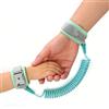 Cycayit Bracciale anti perdita bambino 2,5 m con chiave, cordino estensibile in acciaio 304, imbracatura da polso di sicurezza per bambini con rotazione a 360°, per viaggi, corse, parco, stazione ferroviaria