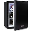 KLARSTEIN Happy Hour Mini Frigo, Frigo Portatile da Camera, Frigorifero Piccolo Silenzioso da Ufficio, Mini Frigo con Illuminazione Interna e Ripiani Rimovibili, Frigo Bar da Campeggio 6-15°C, 40L