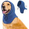 PUZAUKAL Copri Orecchie Per Cani, Paraorecchie Antirumore Per Cani, Blu