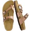 CUSHIONAIRE Hikyskin Luna - Sandalias con Plantilla de corcho para Mujer con +Comfort